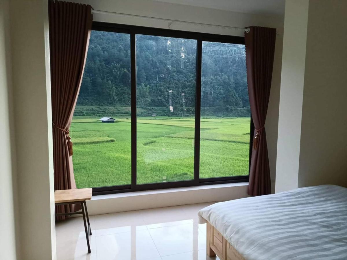 Homestay Hoa Thao - Bus ,Trek & Motorbike Mu Cang Chai Exterior photo