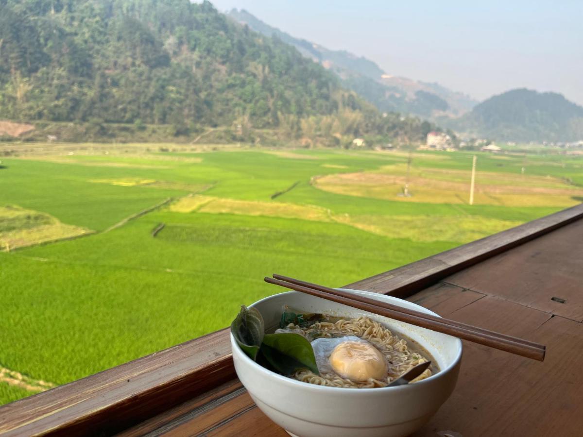 Homestay Hoa Thao - Bus ,Trek & Motorbike Mu Cang Chai Exterior photo