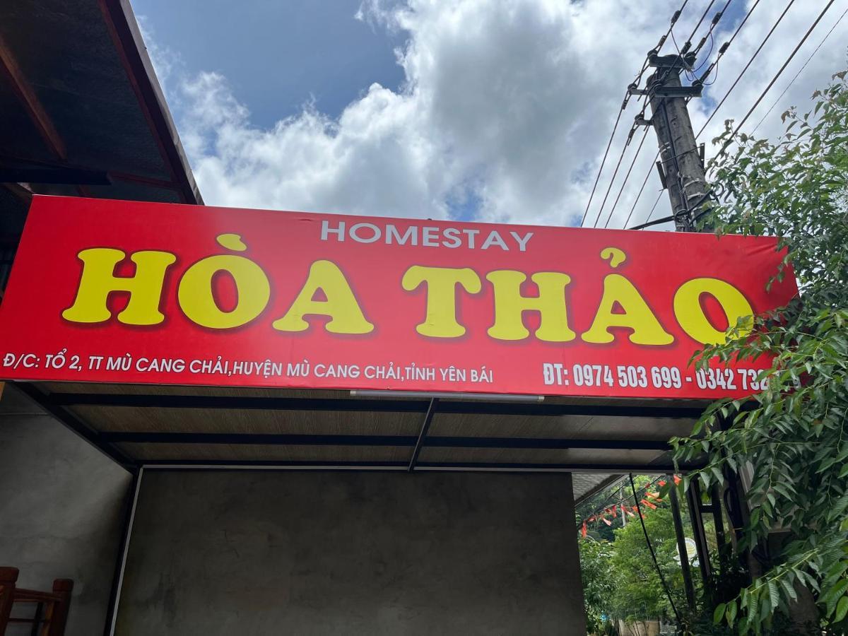 Homestay Hoa Thao - Bus ,Trek & Motorbike Mu Cang Chai Exterior photo