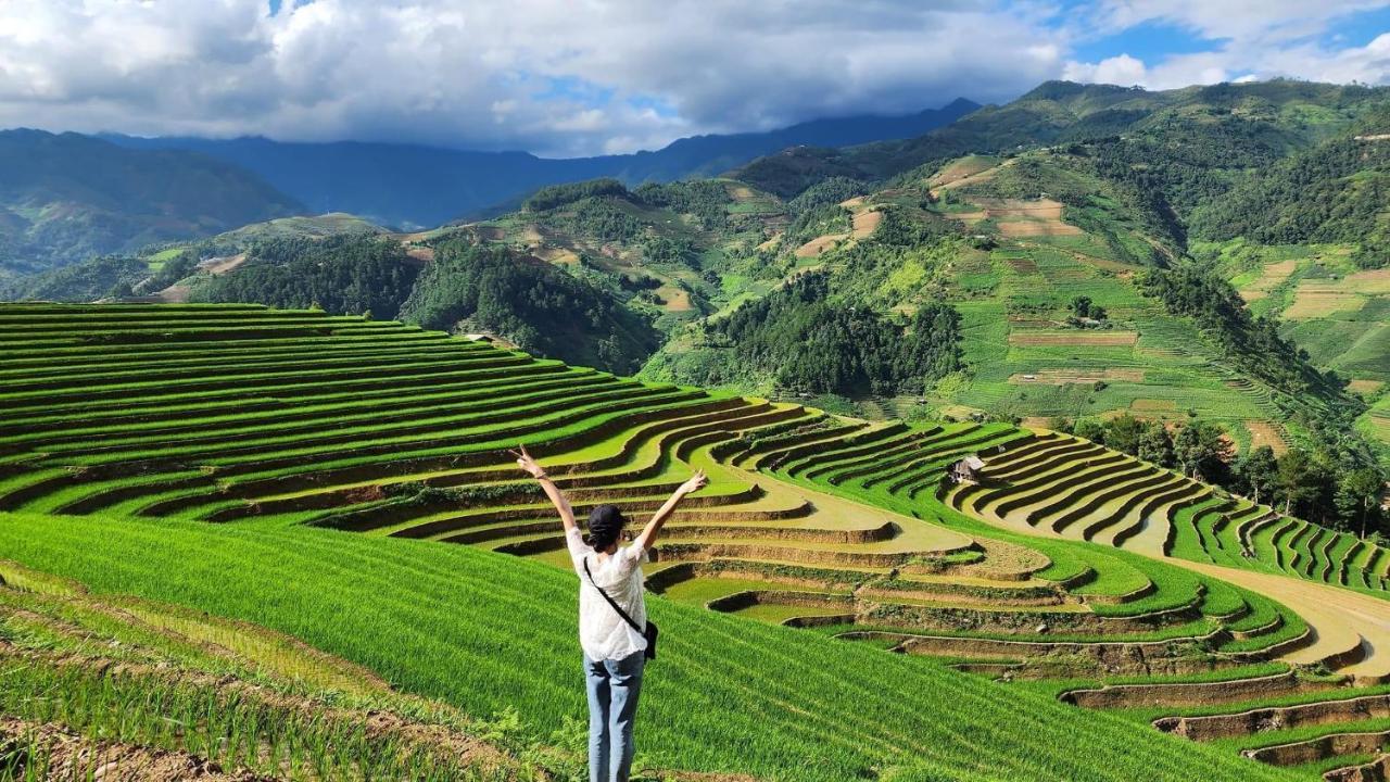 Homestay Hoa Thao - Bus ,Trek & Motorbike Mu Cang Chai Exterior photo