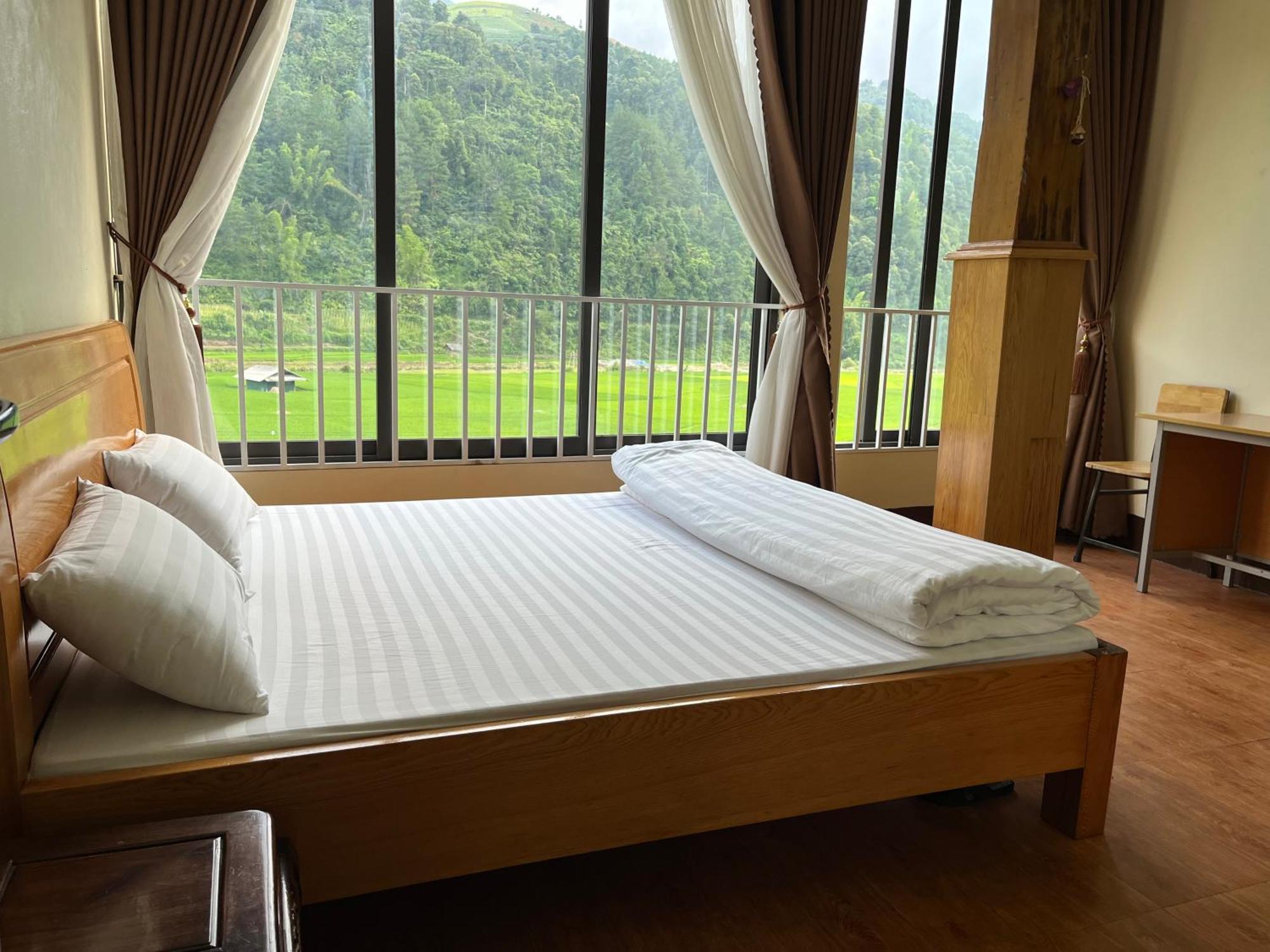 Homestay Hoa Thao - Bus ,Trek & Motorbike Mu Cang Chai Exterior photo