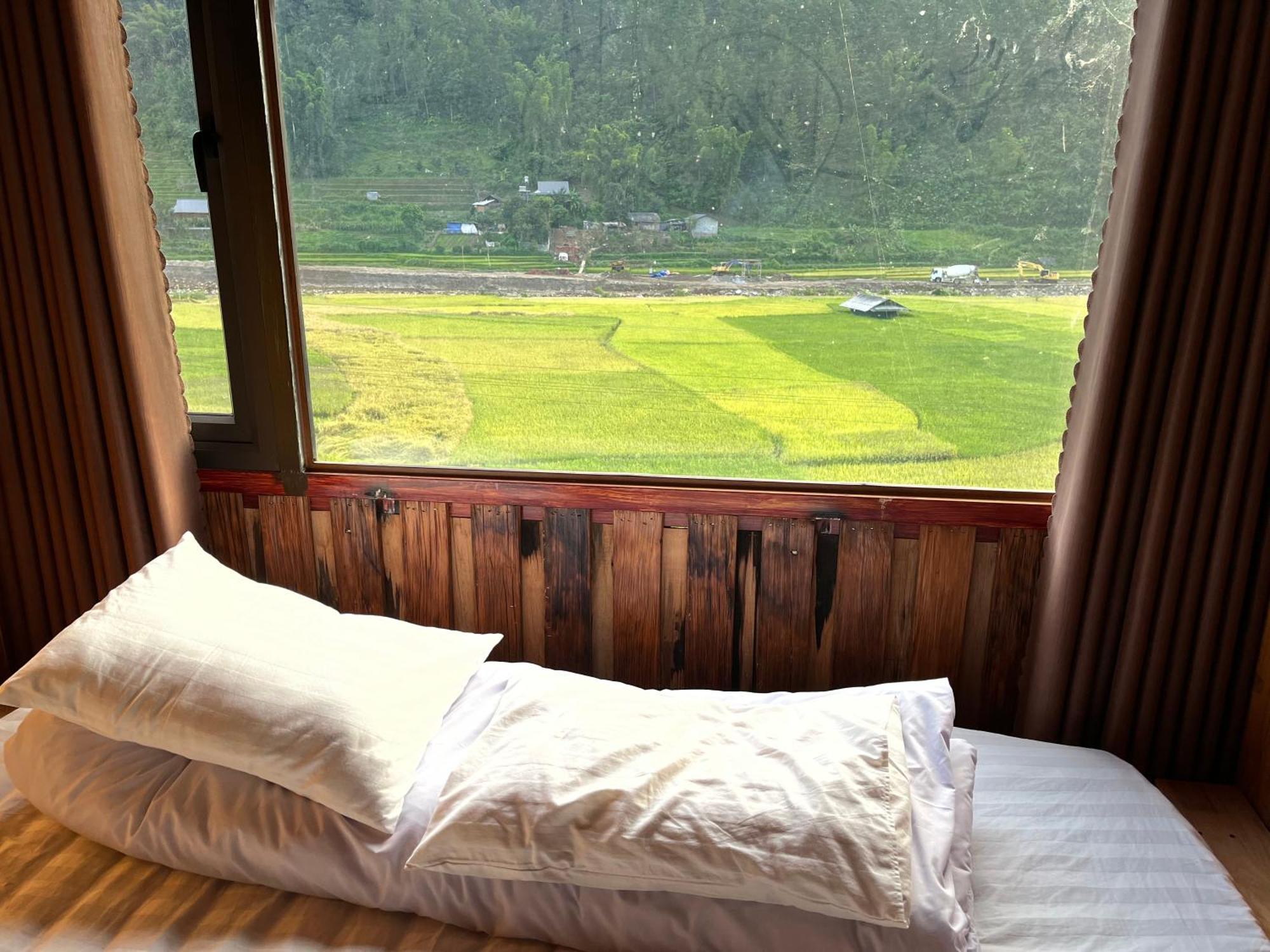 Homestay Hoa Thao - Bus ,Trek & Motorbike Mu Cang Chai Exterior photo